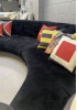 Cal  Semi Circle Sofa - Fabric Version